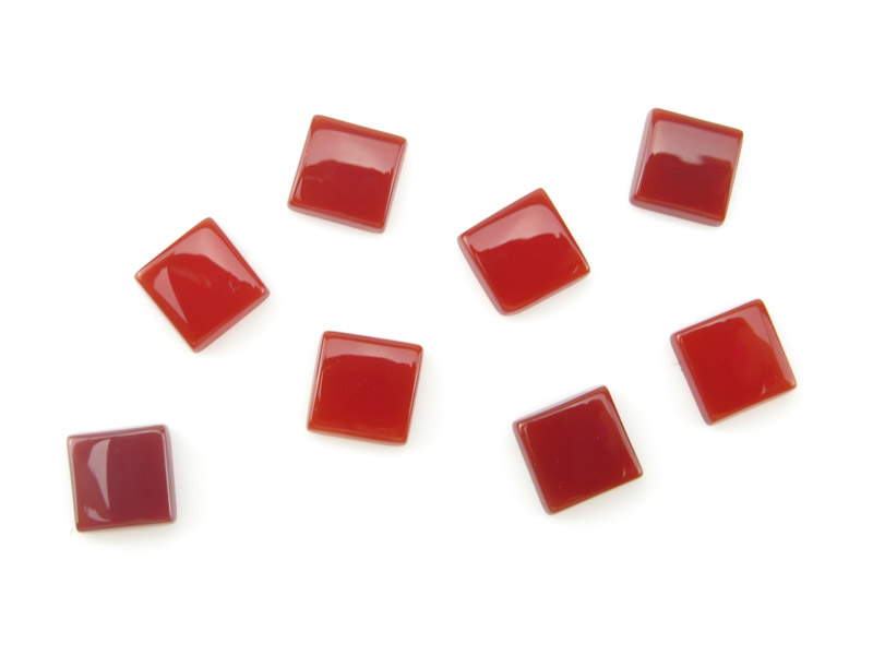 Carnelian Square Cabochon 6mm x 6mm