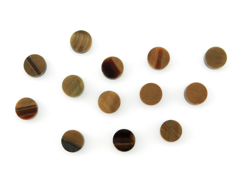 Tiger's Eye Smooth Flat Disc 4mm