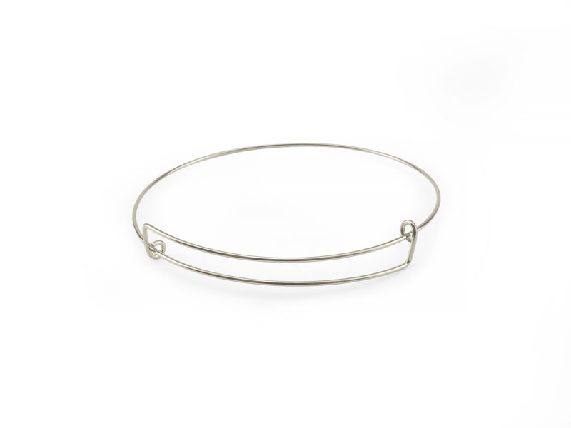 Sterling Silver Bangle Base for Charms